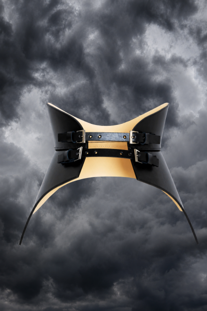 MEDUSA <p> extra wide belt in black
