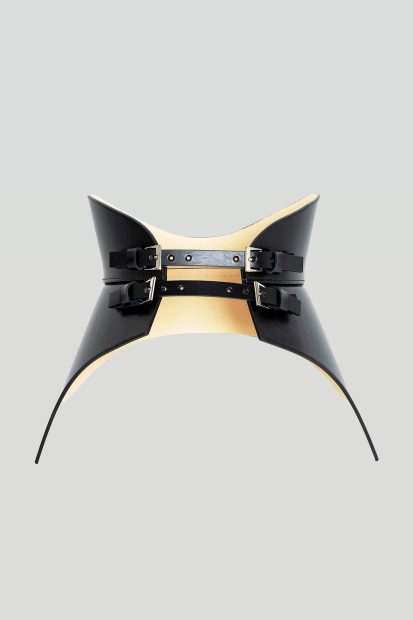 MEDUSA <p> extra wide belt in black