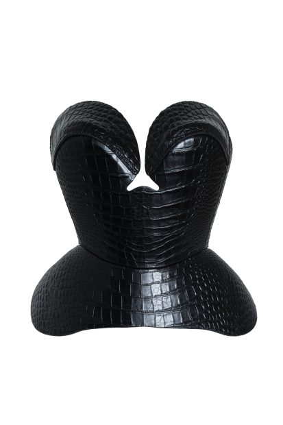 DE LAUER <p>crocodile corset