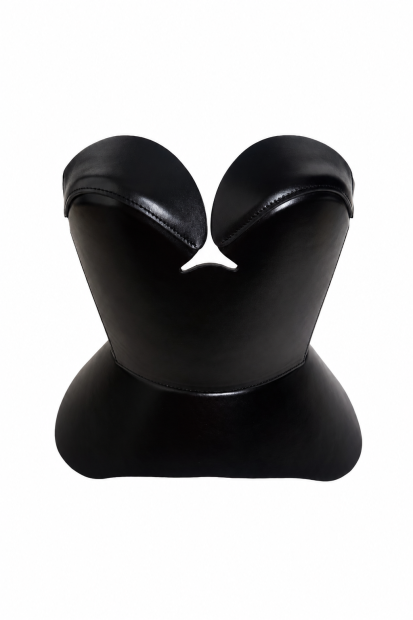 DE LAUER <p>black corset