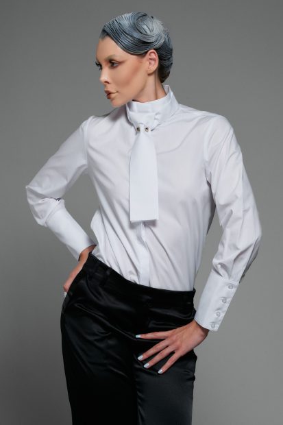 Astor <p>Shirt with stylized tie
