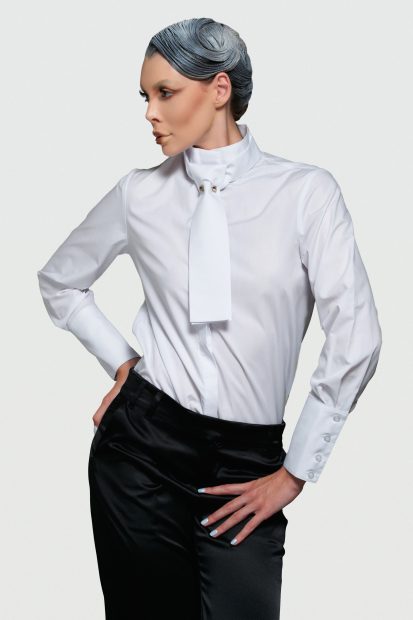 Astor <p>Shirt with stylized tie